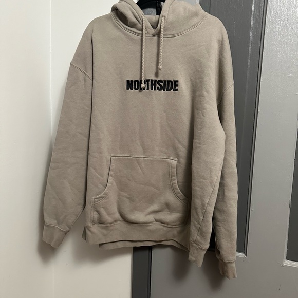Northside Other - Northside Beige Men's Hoodie